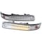 Spec-D Tuning 99-02 Chevrolet Silverado Chrome/Amber Bumper Lights 2LB-SIV99CLED-RS - alternate 1